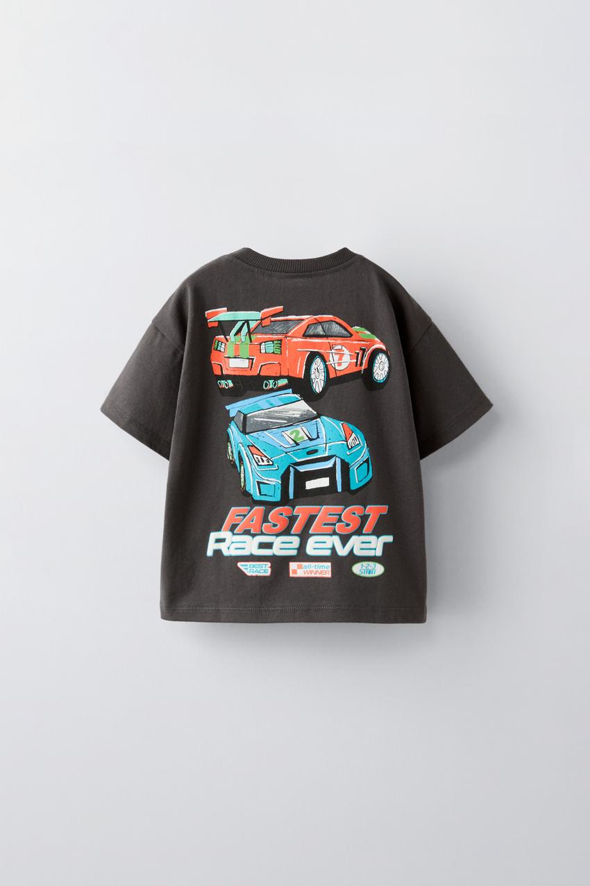 Polera auto de carrera