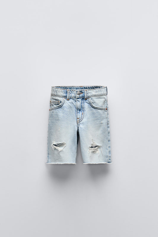 Short jean rotos