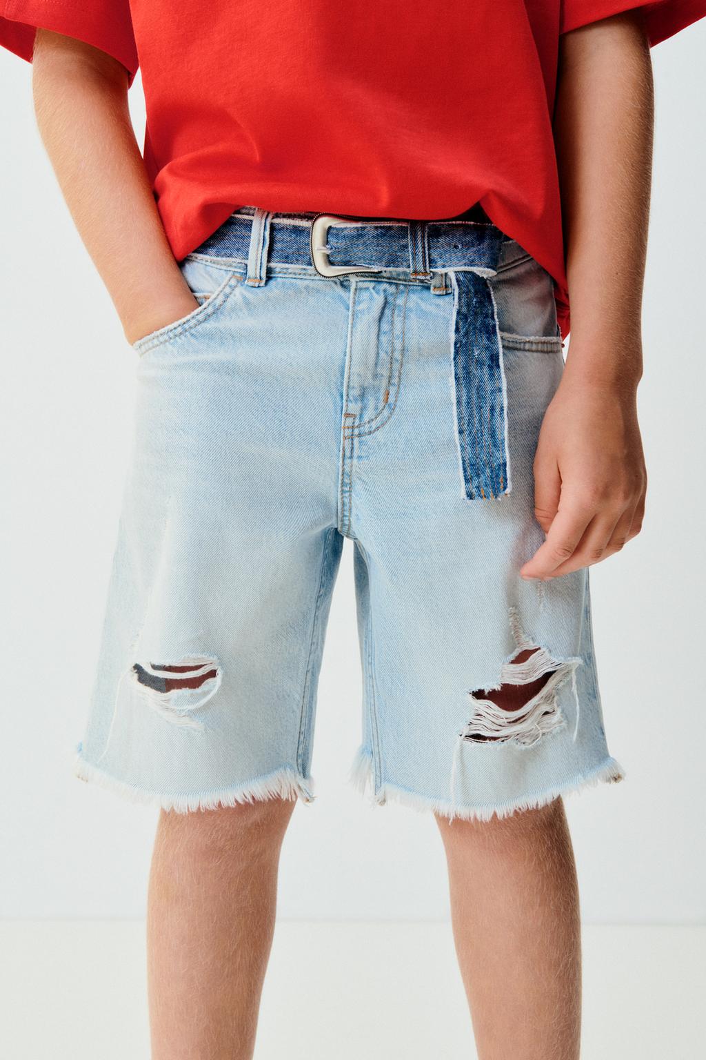 short jean rotos