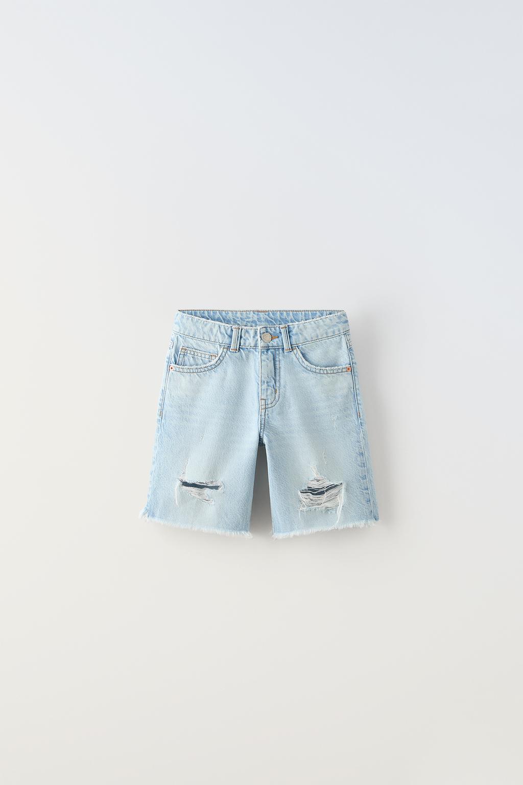 short jean rotos