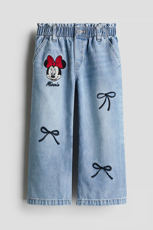 Jean wide leg minnie mouse