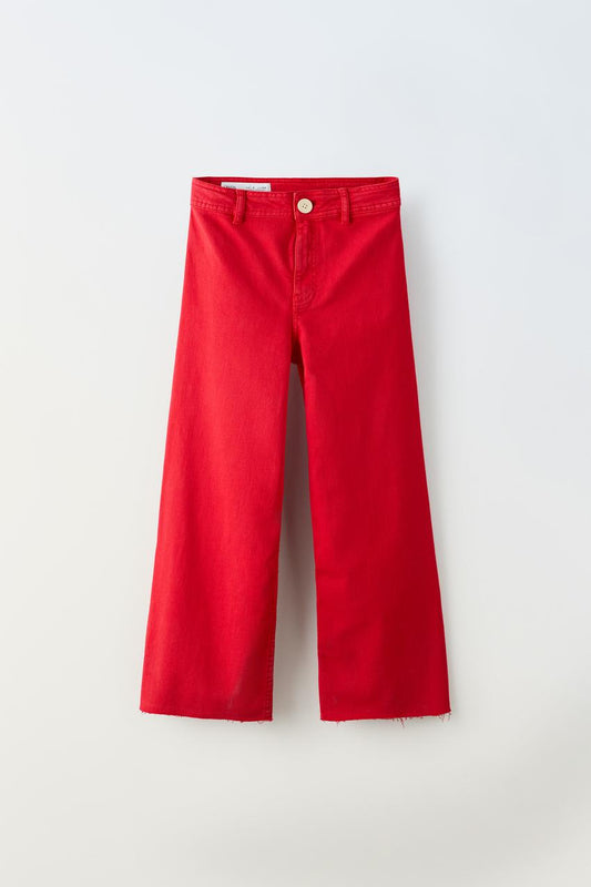 Jeans marine rojo