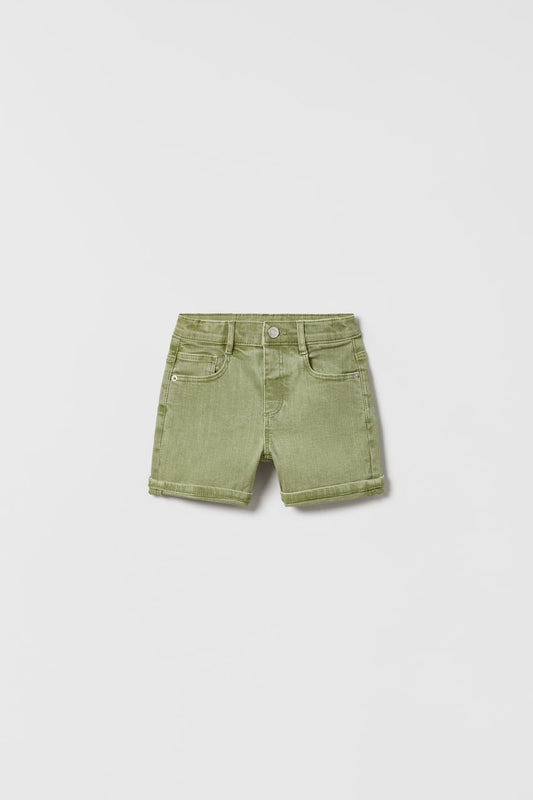 Short jean regular khaki