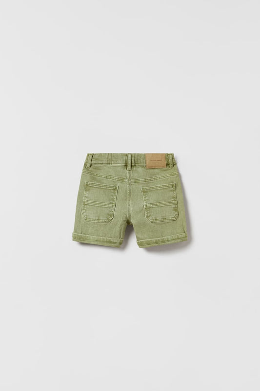 Short jean regular khaki