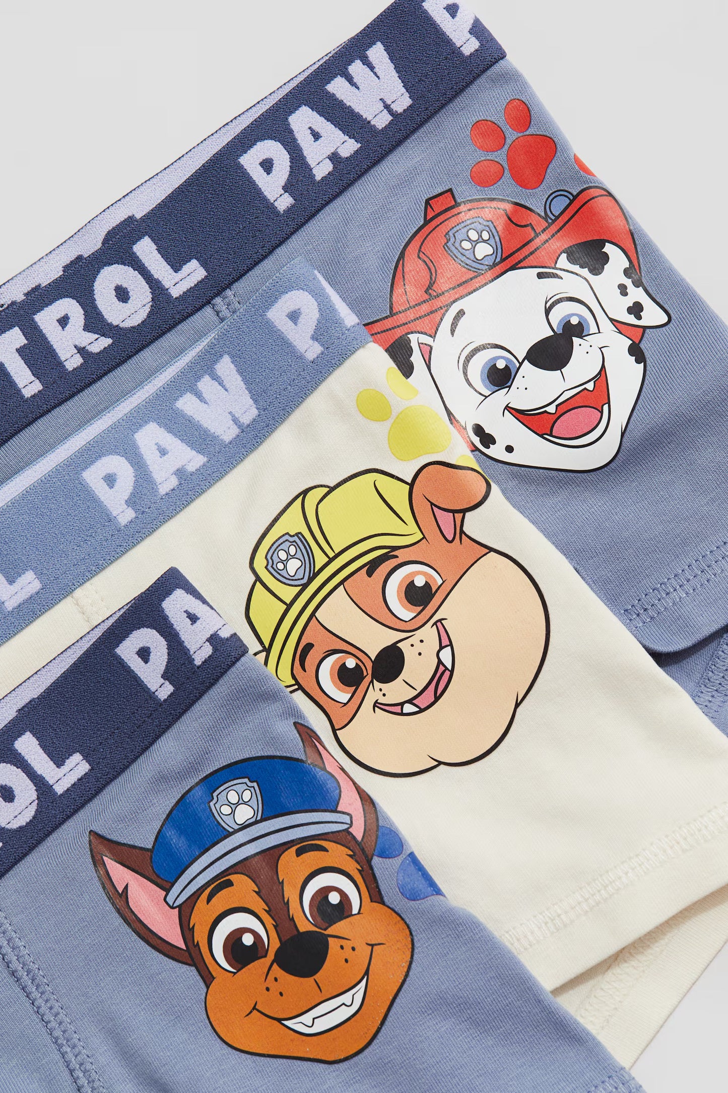 Pack de 5 boxer paw patrol