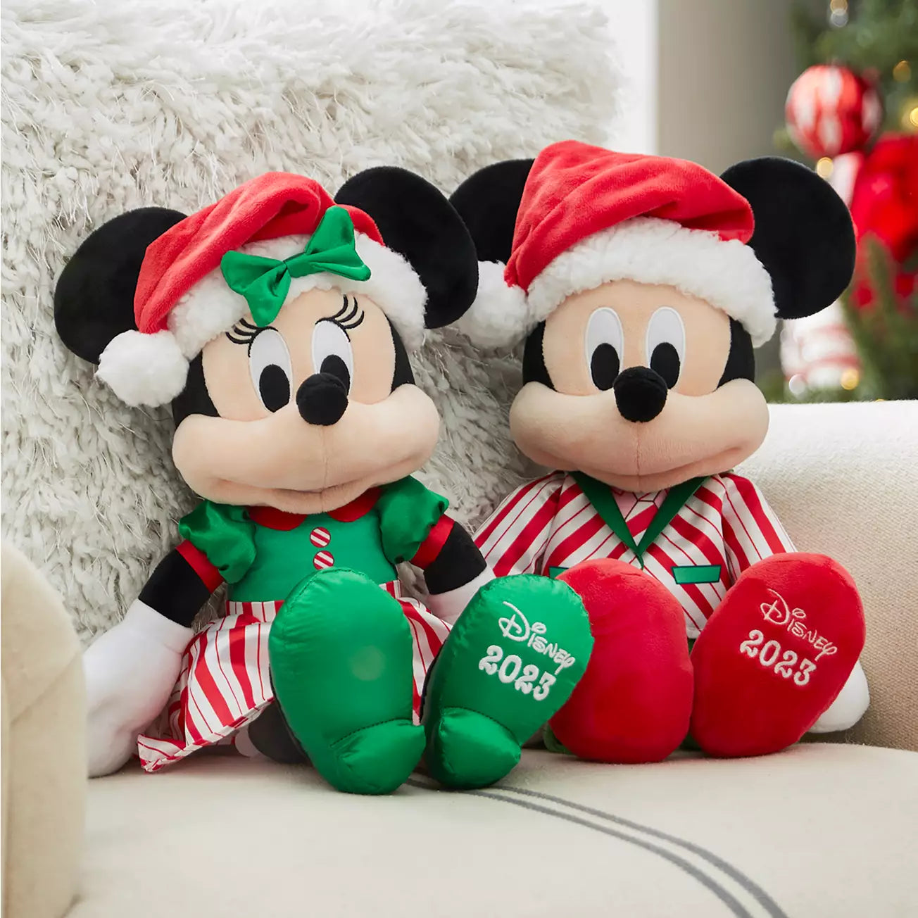 Peluche mickey mouse navidad My Baby Boutique