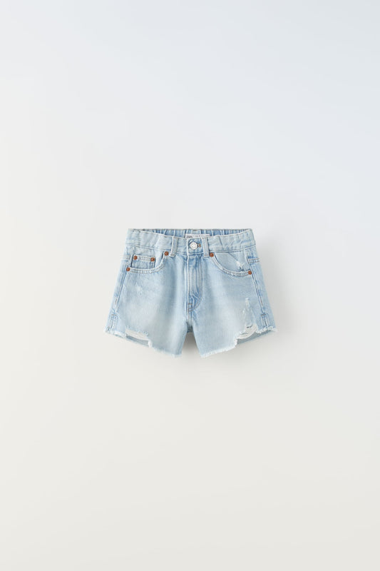 Short jean rotos