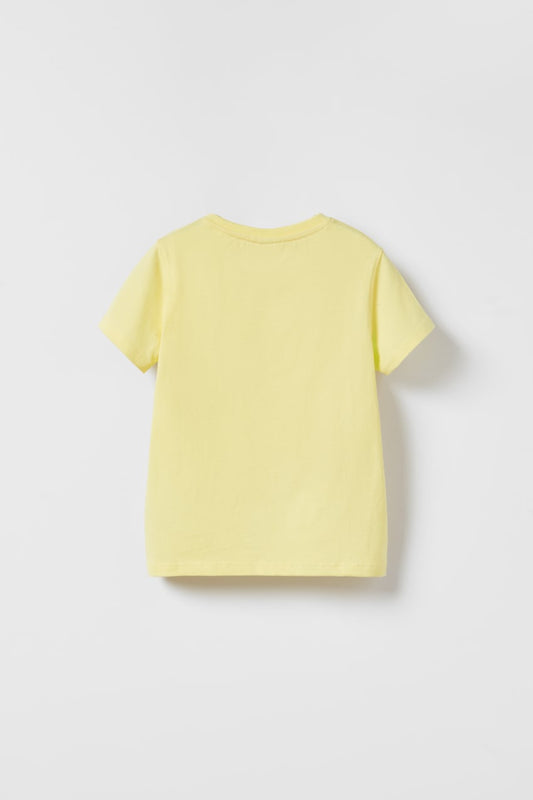 Polera tul amarillo