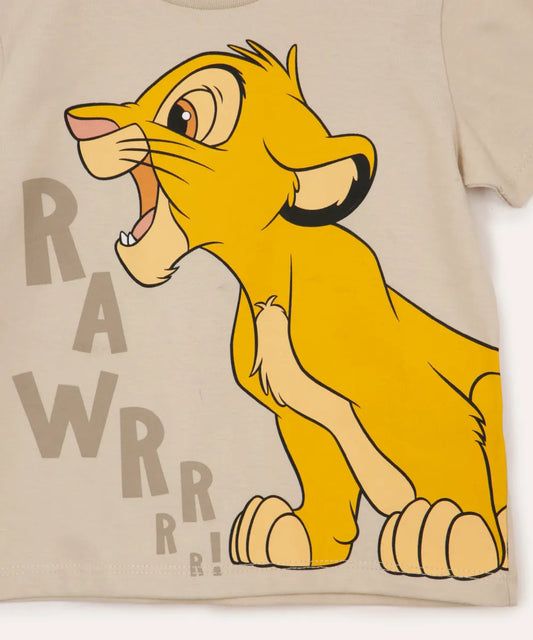 Polera rey leon simba