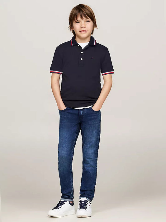 Polo tommy azul