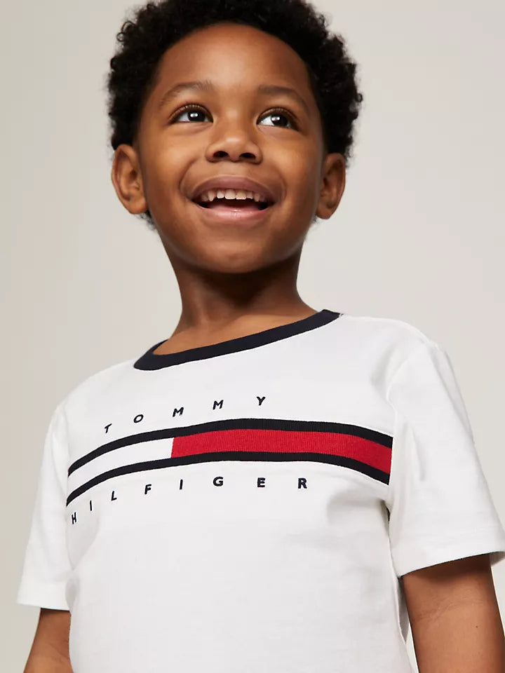 Polera con logo tommy