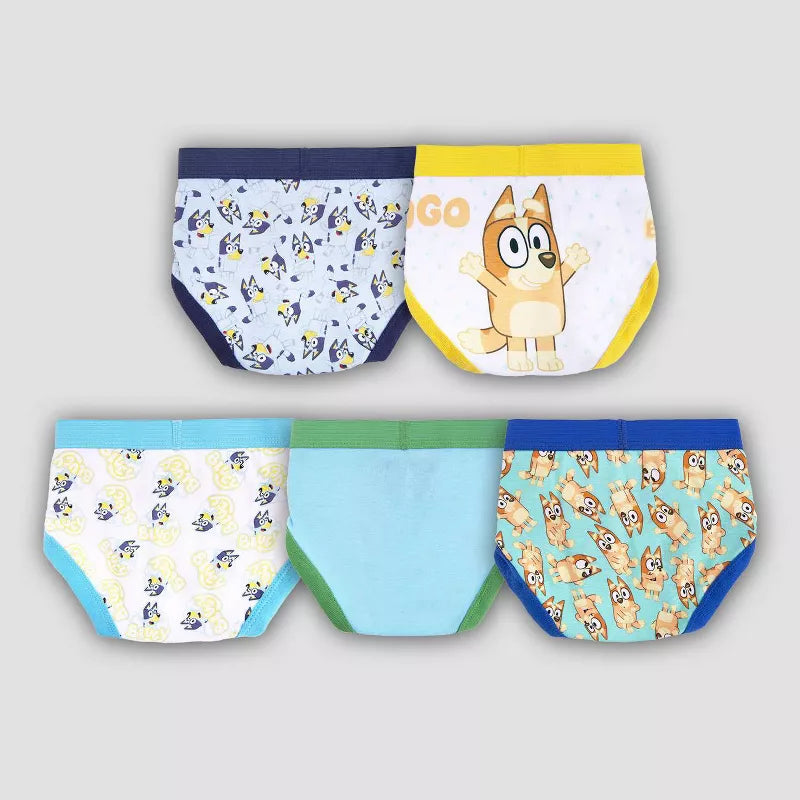 Pack de 5 calzoncillo bluey