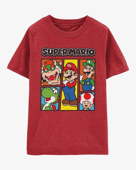 Polera súper Mario