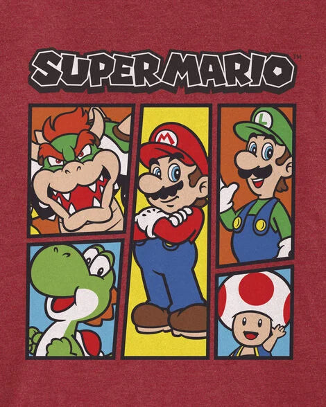 Polera súper Mario