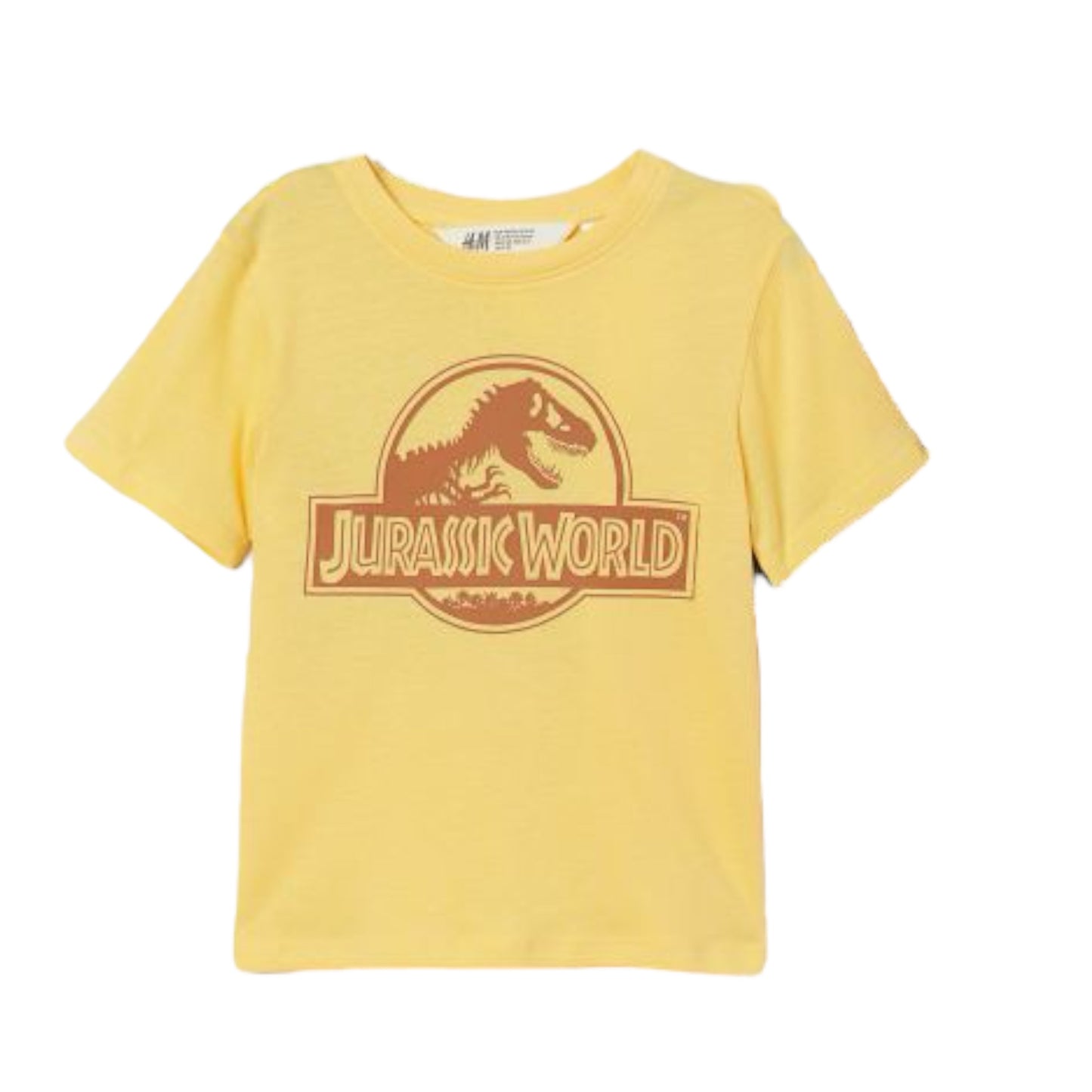 Polera Jurassic world amarrilla