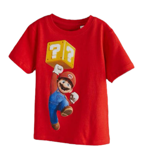 Polera super mario roja