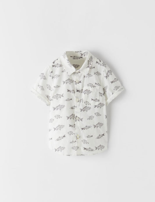 Camisa peces zara