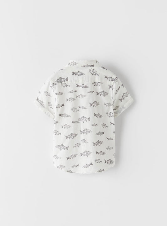 Camisa peces zara