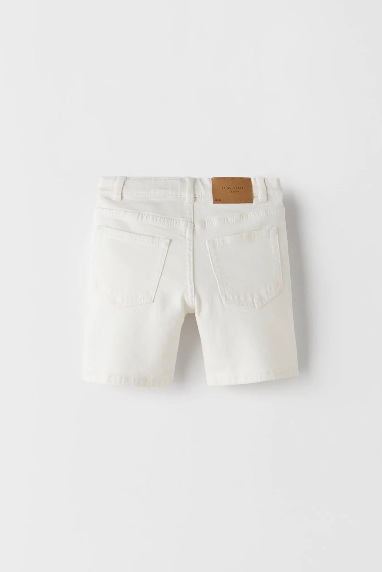 Short jean blanco