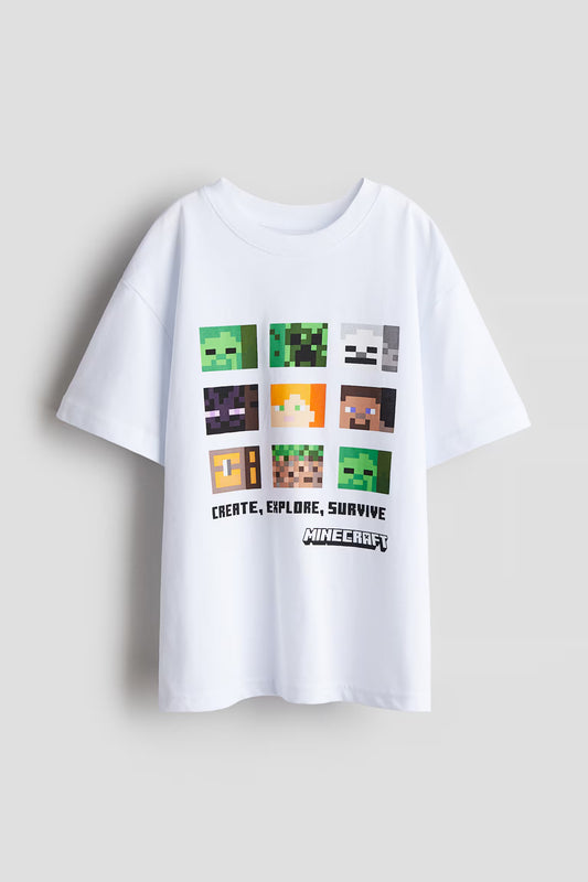 Polera minecraft