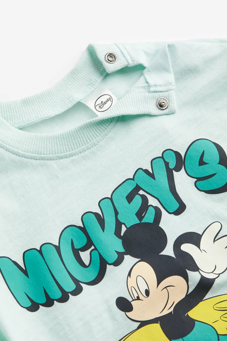 Conjunto estampado mickey