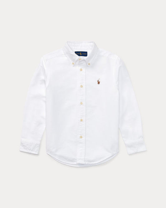 Camisa oxford ralph lauren blanca