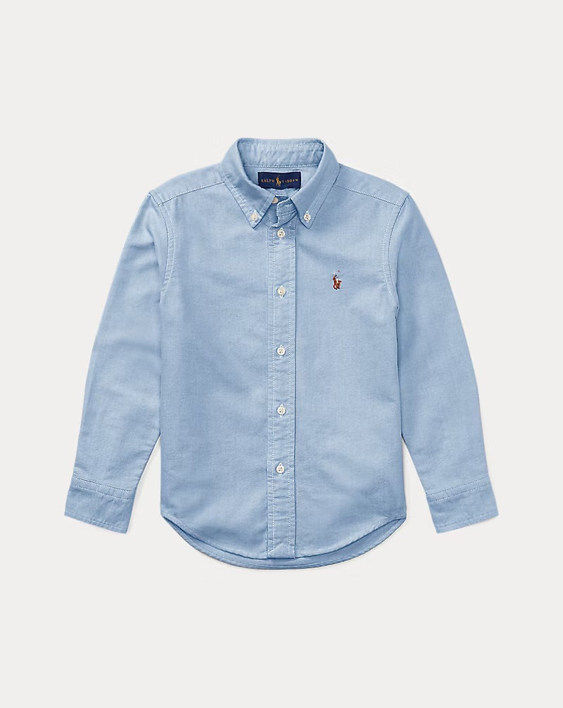 Camisa oxford ralph lauren azul