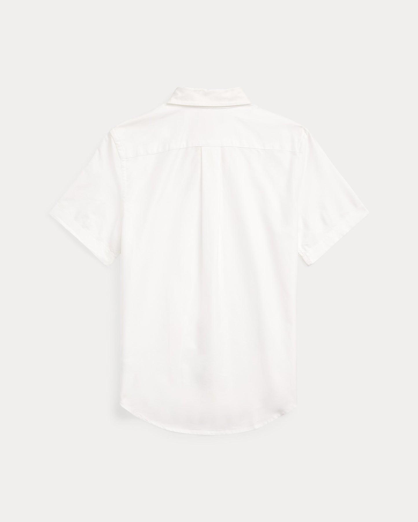 Camisa oxford blanca manga corta