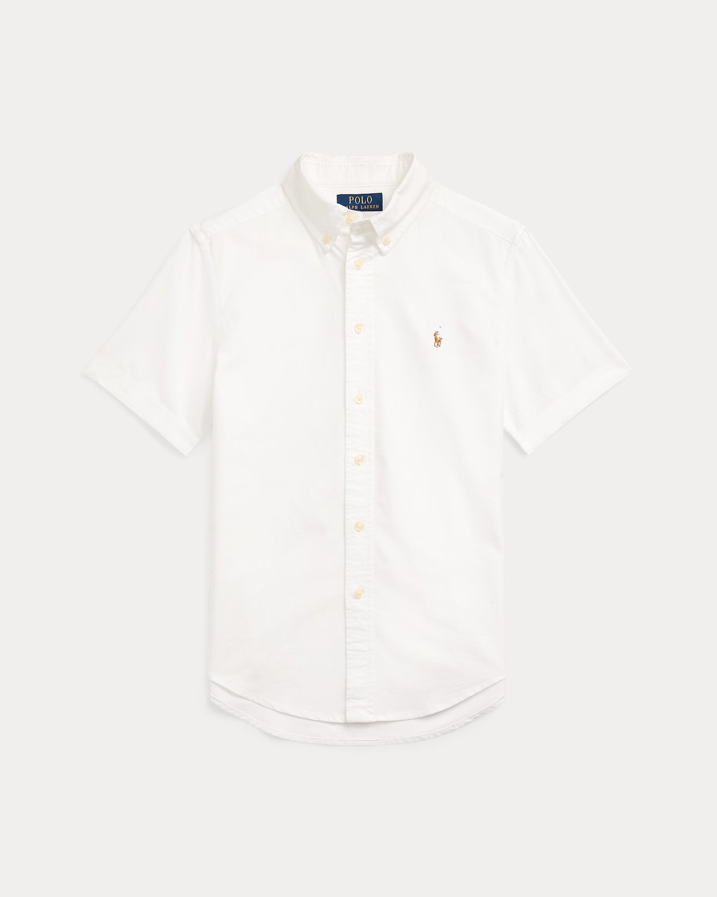 Camisa oxford blanca manga corta