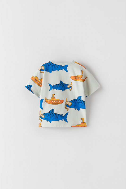 Polera Tiburones