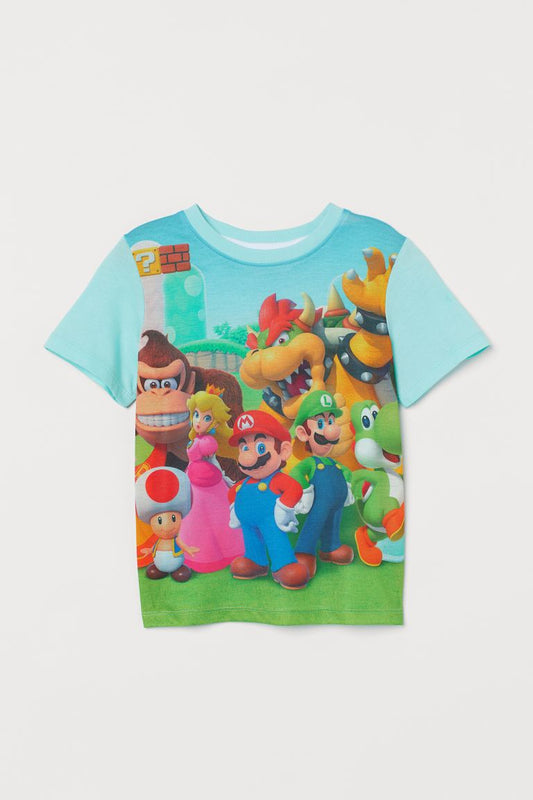 Polera Super Mario