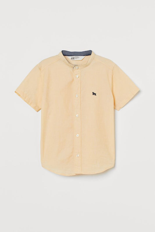 Camisa amarillo claro