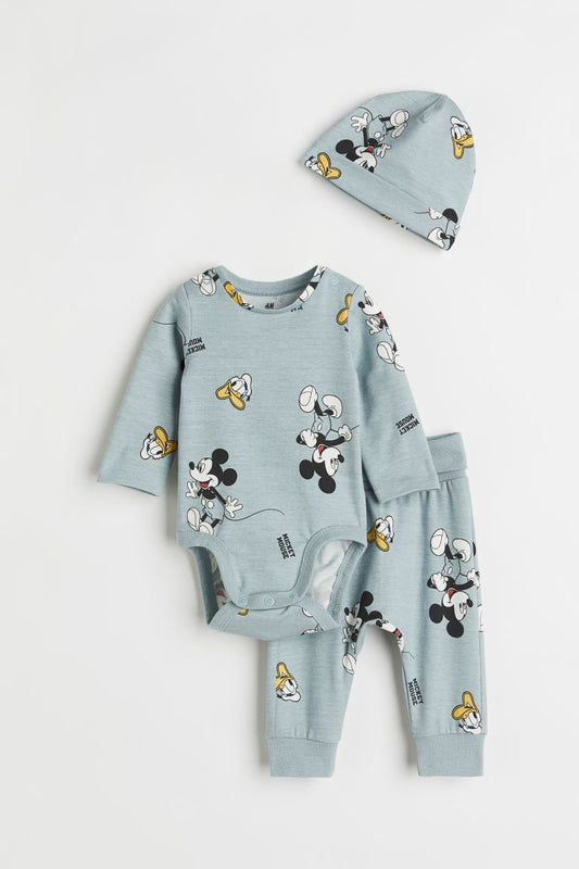 Conjunto de bebe mickey mouse